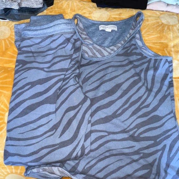 Patching Pajama Set - Picture 1 of 4